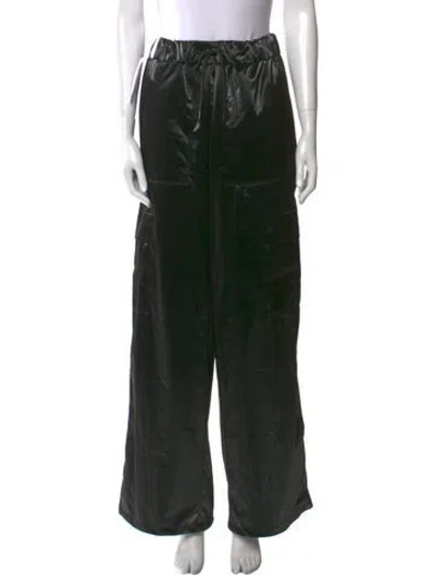 Pre-owned Rains Wide Leg Pants W/ Tags In Black