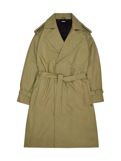 Rains Women's Classic Trench Coat In Brown