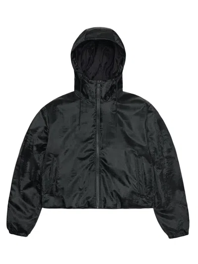 Rains Women's Lohja Short Insulated Jacket In Black