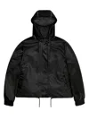 Rains String W Jacket In Black