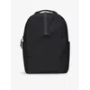 Rains Womens Black Clip Front Backpack