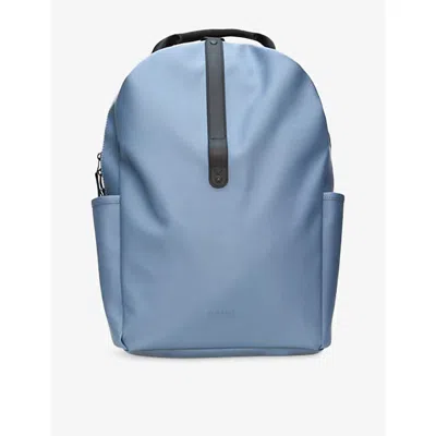 Rains Womens Clip Front Backpack Blue Dusk