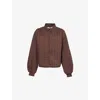 Rains Banja Liner Bomber Jacket Frame In Frame