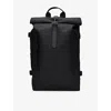 Rains Unisex Rolltop Rucksack Mini In Black