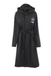 Rains X 10 Corso Como Coats In Black
