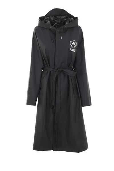 Rains X 10 Corso Como Coats In Black