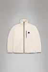 Rains Yermo Fleece Jacket In Dune