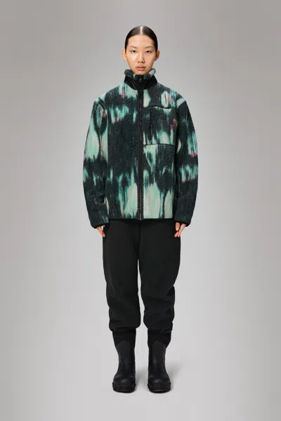 Rains Yermo Fleece Jacket In Multi