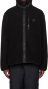 Rains Yermo Fleece Jacket T1 In Black In Black