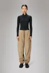 Rains Yermo Fleece Pants Regular In Sand