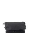 Rains Zip-detail Wash Bag In Black