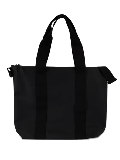 Rains Zip-fastening Tote Bag In Black
