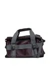 Rains Zip Texel Duffel Bag In Purple