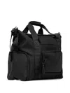 Rains Zipped-pocket Holdall In Black