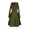 Rainsisters Khaki Green Waterproof Coat For Women: Moss Green In Green