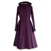 Rainsisters Women's Pink / Purple Waterproof Hooded Purple Coat In Ruby Purple In Pink/purple