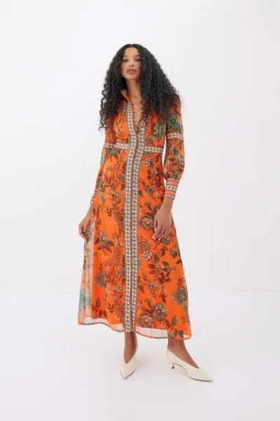 Raishma Aspen Orange Dress