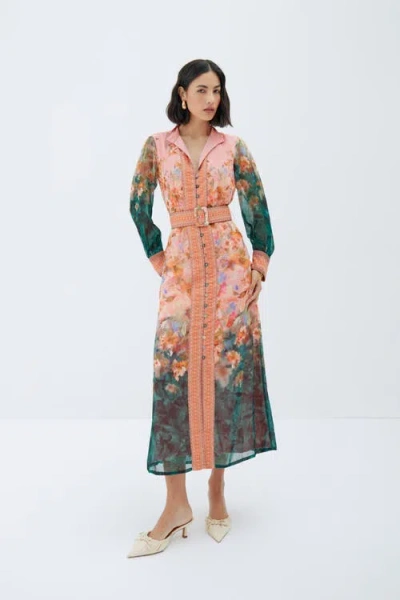 Raishma Freya Dress In Coral