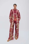 Raishma Lauren Burgundy Shirt In Burgundy