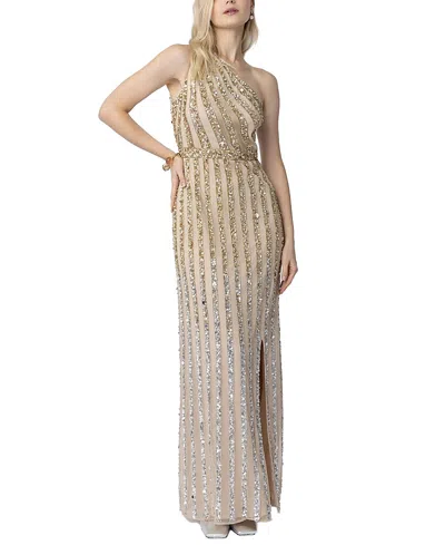 Raishma Oriana Gown In Gold