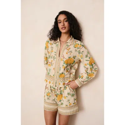 Raishma Raffey Short In Yellow