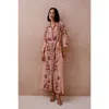Raishma Sasha Pink Dress In Multi
