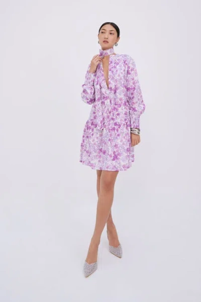Raishma Veronica Dress In Purple