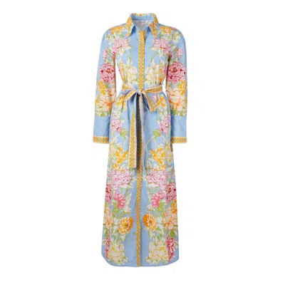 Raishma Women's Ava Blue Dress In Multi