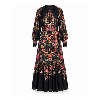 Raishma Women's Black Maison Dress In Multi