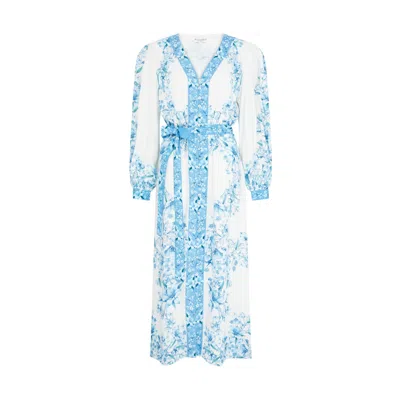 Raishma Women's Blue Jocelyn Cotton Dress