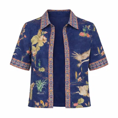 Raishma Women's Blue Kylie Shirt