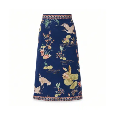 Raishma Women's Blue Kylie  Skirt