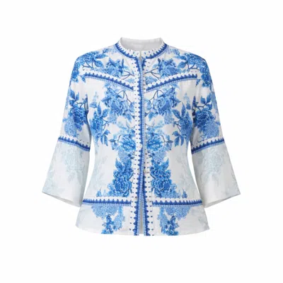 Raishma Women's Blue Myra  Shirt