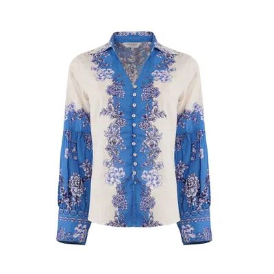 Raishma Women's Blue Serena Shirt