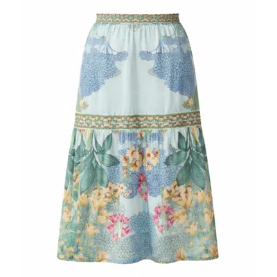 Raishma Women's Blue Tracy  Skirt