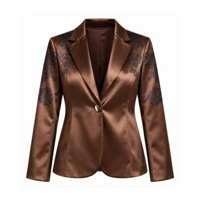 Raishma Women's Brown Jemma Chocolate Jacket