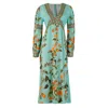 Raishma Elsa Dress In Blue