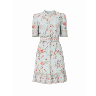 Raishma Everly Blue Dress In Multi