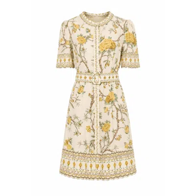 Raishma Women's Everly Yellow Dress