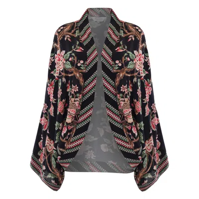 Raishma Women's Hallie Black Kimono