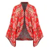 Raishma Women's Hallie Red Kimono In Red