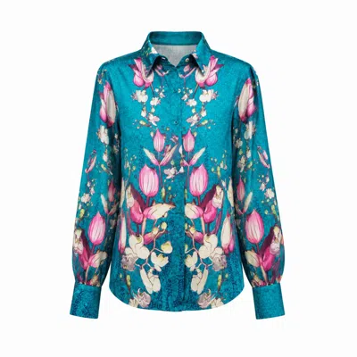 Raishma Women's Lauren Blue Shirt