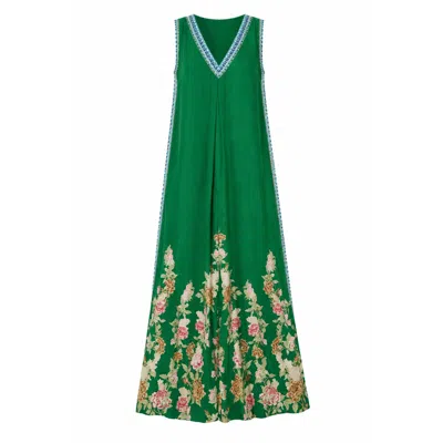 Raishma Women's Mabel Green  Jumpsuit