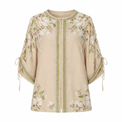 Raishma Women's Neutrals Hilda Biscuit Shirt In Brown