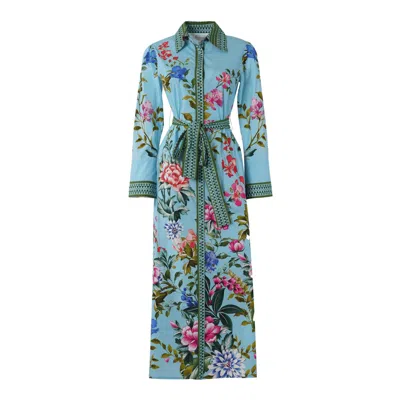 Raishma Women's Olea Blue  Dress
