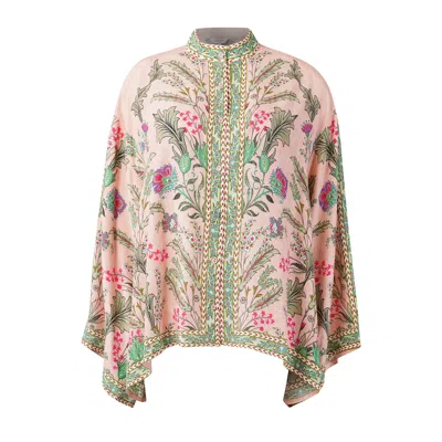 Raishma Women's Pink Ariyah Shirt In Multi