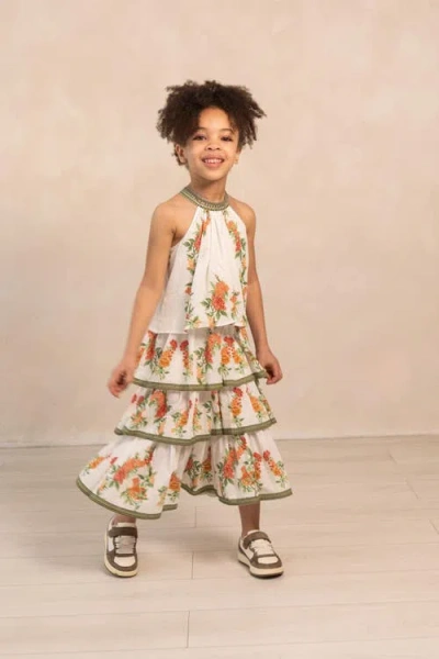 Raishma Kids Matilda White Dress