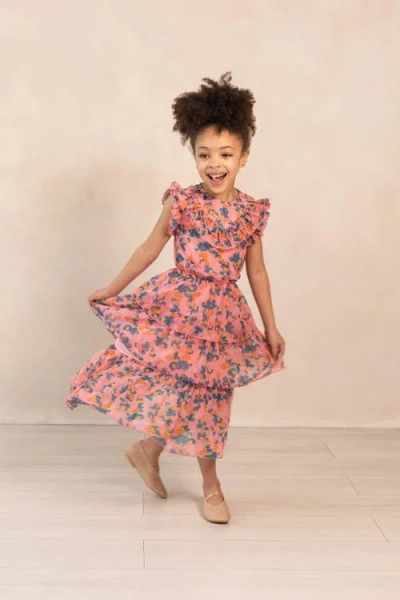 Raishma Kids Thea Dress In Multi