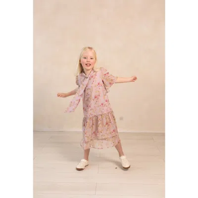 Raishma Kids Tilly Dress In Pink