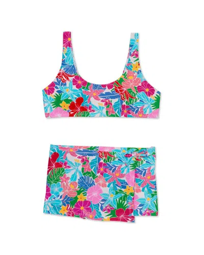 Raisins Kids' 2pc Rhythm Swim Set In Multi
